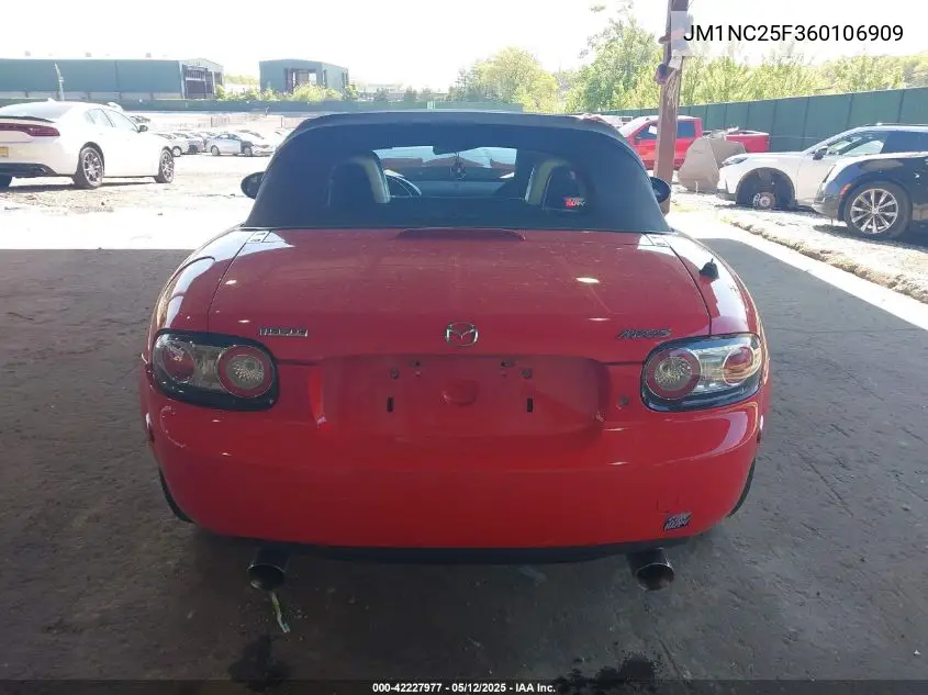 2006 Mazda Mx-5 Sport VIN: JM1NC25F360106909 Lot: 42227977