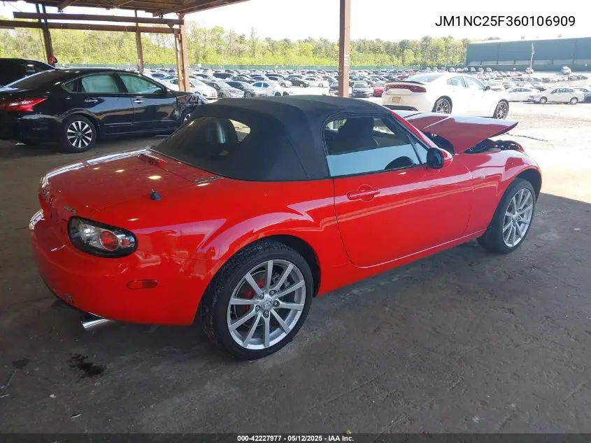 2006 Mazda Mx-5 Sport VIN: JM1NC25F360106909 Lot: 42227977