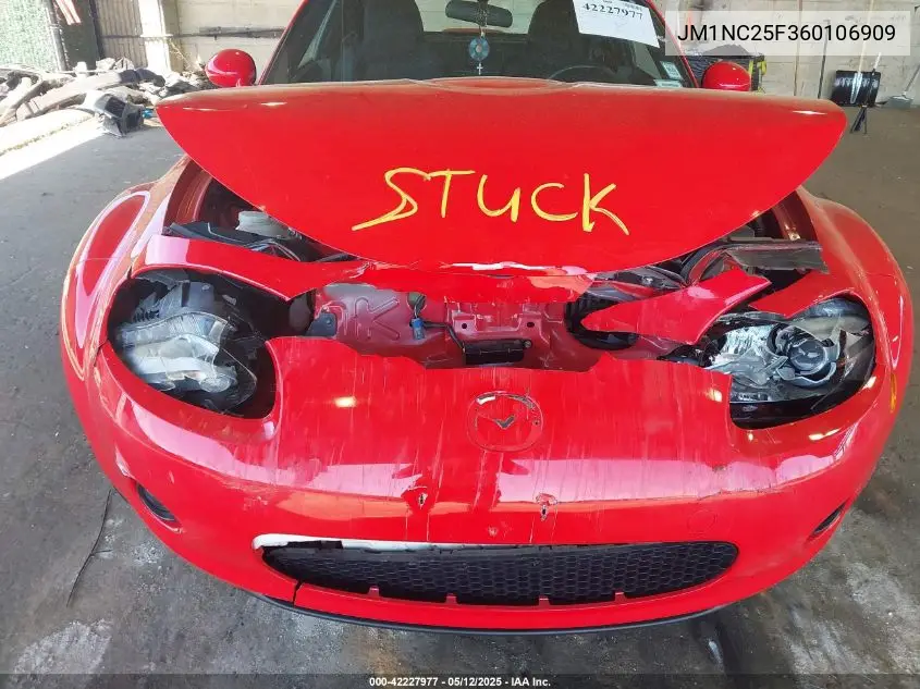 2006 Mazda Mx-5 Sport VIN: JM1NC25F360106909 Lot: 42227977