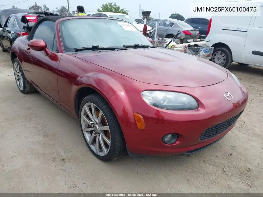 2006 Mazda Mx-5 Grand Touring VIN: JM1NC25FX60100475 Lot: 42436966