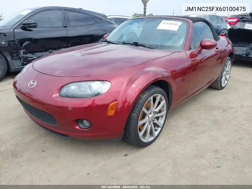 2006 Mazda Mx-5 Grand Touring VIN: JM1NC25FX60100475 Lot: 42436966