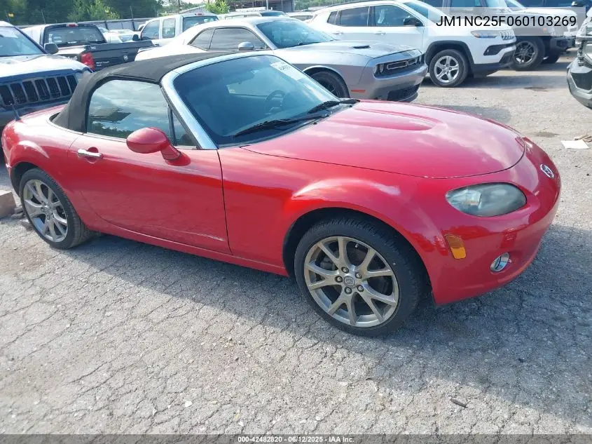 2006 Mazda Mx-5 3Rd Generation Limited VIN: JM1NC25F060103269 Lot: 42482820