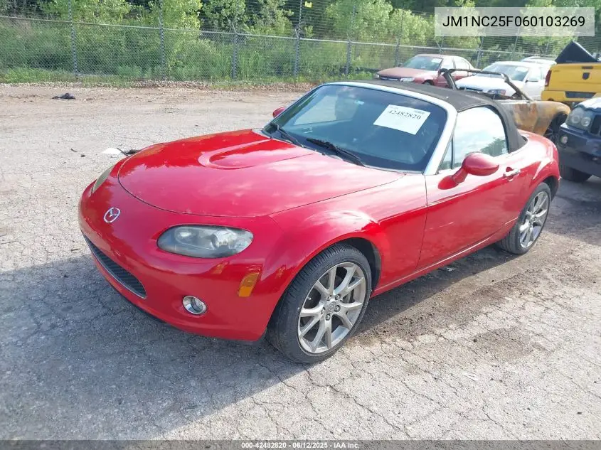 2006 Mazda Mx-5 3Rd Generation Limited VIN: JM1NC25F060103269 Lot: 42482820