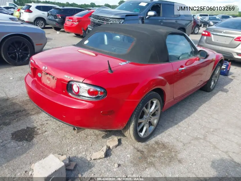 2006 Mazda Mx-5 3Rd Generation Limited VIN: JM1NC25F060103269 Lot: 42482820