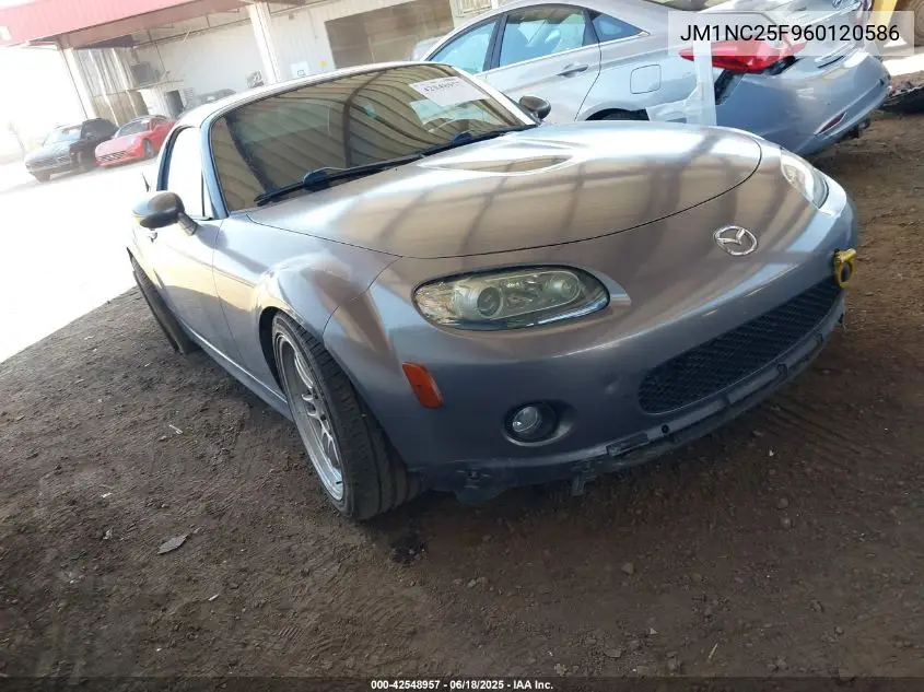 2006 Mazda Mx-5 Grand Touring VIN: JM1NC25F960120586 Lot: 42548957