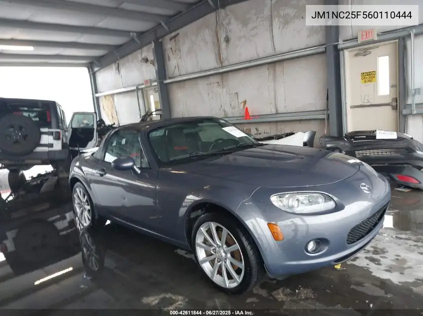 2006 Mazda Mx-5 Sport VIN: JM1NC25F560110444 Lot: 42611844
