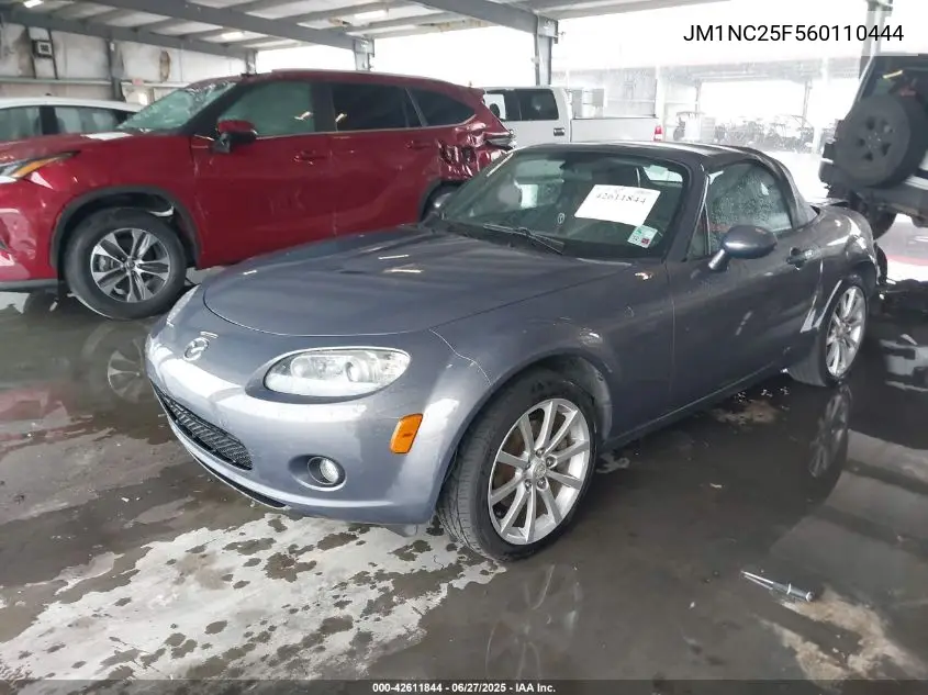2006 Mazda Mx-5 Sport VIN: JM1NC25F560110444 Lot: 42611844