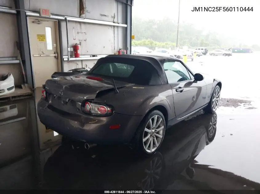 2006 Mazda Mx-5 Sport VIN: JM1NC25F560110444 Lot: 42611844