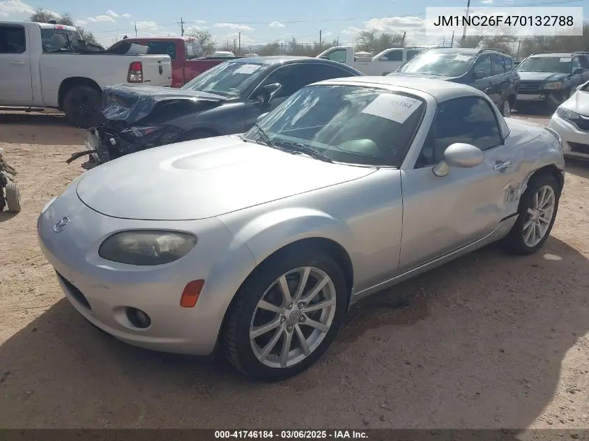 2007 Mazda Mx-5 Grand Touring VIN: JM1NC26F470132788 Lot: 41746184