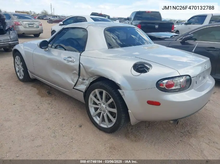 2007 Mazda Mx-5 Grand Touring VIN: JM1NC26F470132788 Lot: 41746184