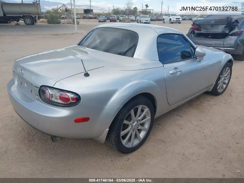 2007 Mazda Mx-5 Grand Touring VIN: JM1NC26F470132788 Lot: 41746184
