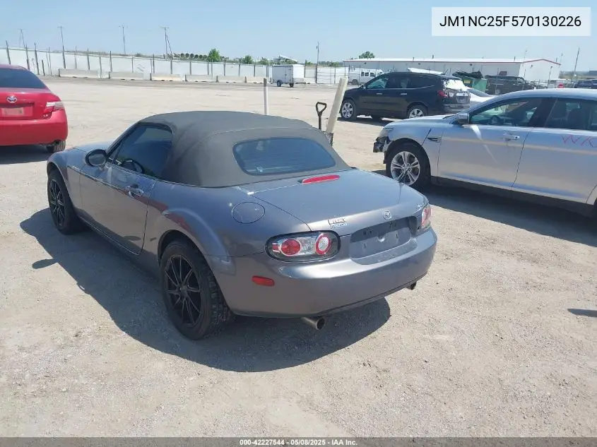 2007 Mazda Mx-5 Sport VIN: JM1NC25F570130226 Lot: 42227544