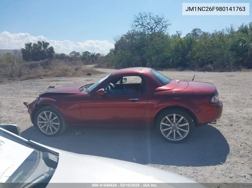 2008 Mazda Mx-5 Grand Touring VIN: JM1NC26F980141763 Lot: 41546624