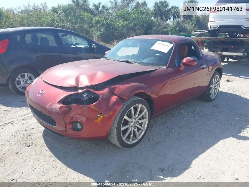 2008 Mazda Mx-5 Grand Touring VIN: JM1NC26F980141763 Lot: 41546624