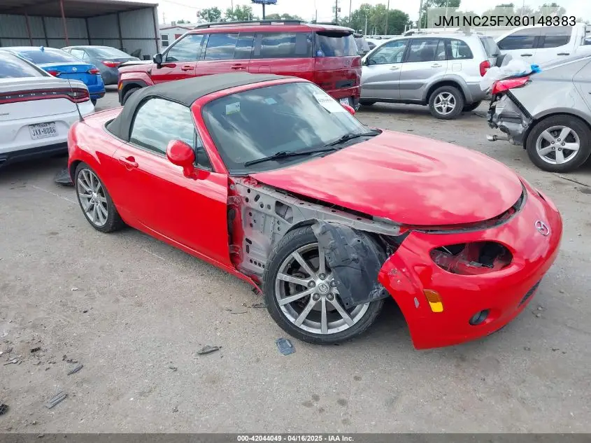 2008 Mazda Mx-5 Touring VIN: JM1NC25FX80148383 Lot: 42044049