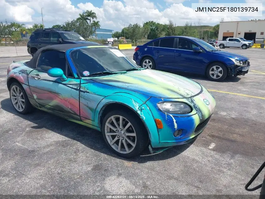 2008 Mazda Mx-5 Touring VIN: JM1NC25F180139734 Lot: 42263131