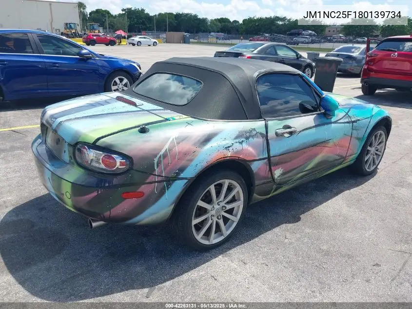 2008 Mazda Mx-5 Touring VIN: JM1NC25F180139734 Lot: 42263131