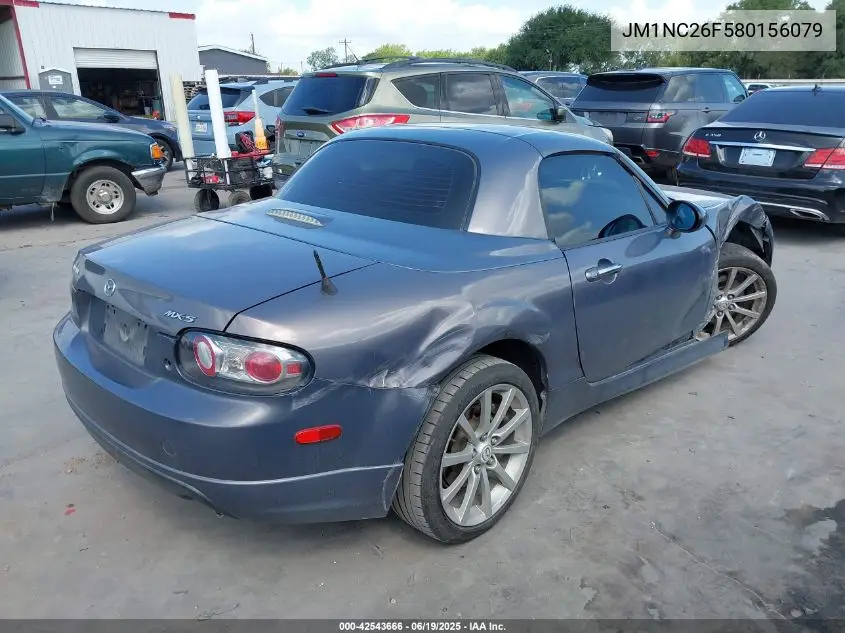 2008 Mazda Mx-5 Grand Touring VIN: JM1NC26F580156079 Lot: 42543666