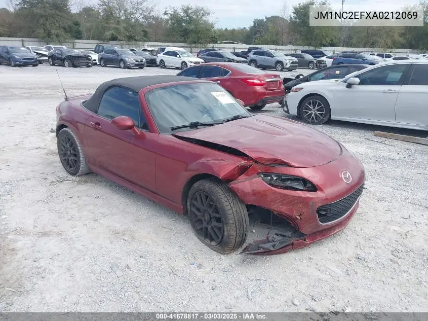 2010 Mazda Mx-5 Miata Touring VIN: JM1NC2EFXA0212069 Lot: 41678817
