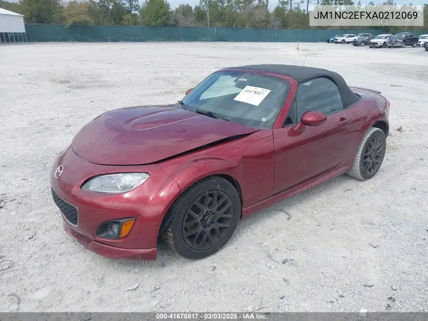 2010 Mazda Mx-5 Miata Touring VIN: JM1NC2EFXA0212069 Lot: 41678817