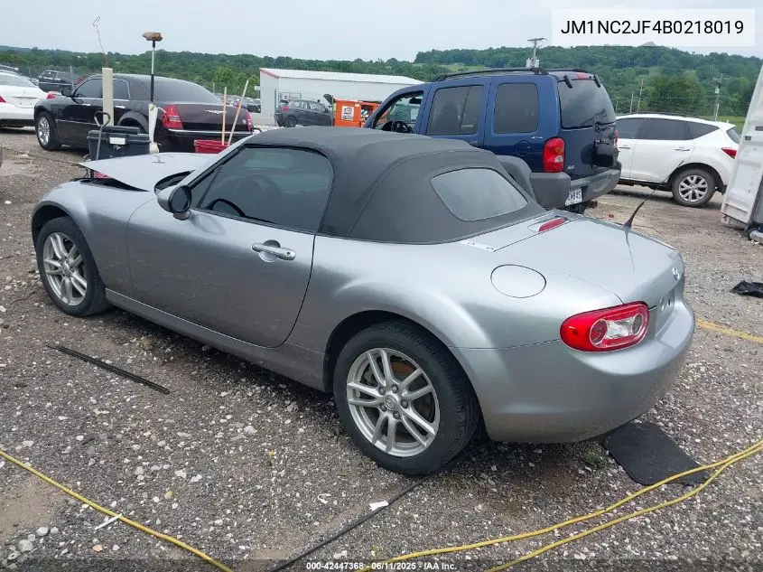 2011 Mazda Mx-5 Miata Sport VIN: JM1NC2JF4B0218019 Lot: 42447368