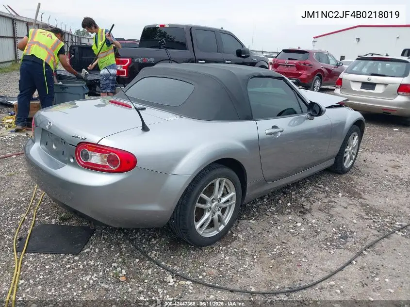 2011 Mazda Mx-5 Miata Sport VIN: JM1NC2JF4B0218019 Lot: 42447368