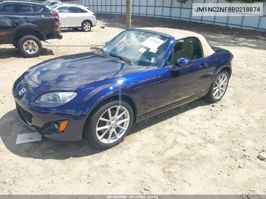 2011 Mazda Mx-5 Miata Grand Touring VIN: JM1NC2NF8B0218874 Lot: 42532609