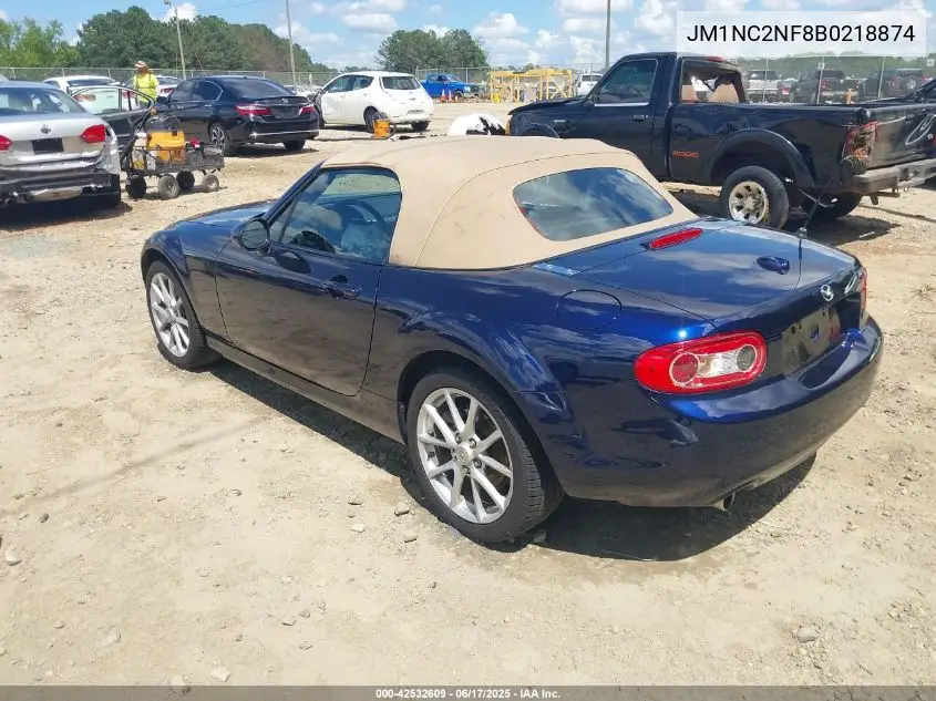 2011 Mazda Mx-5 Miata Grand Touring VIN: JM1NC2NF8B0218874 Lot: 42532609