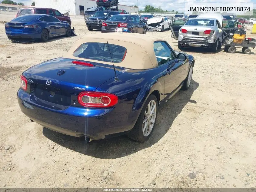 2011 Mazda Mx-5 Miata Grand Touring VIN: JM1NC2NF8B0218874 Lot: 42532609