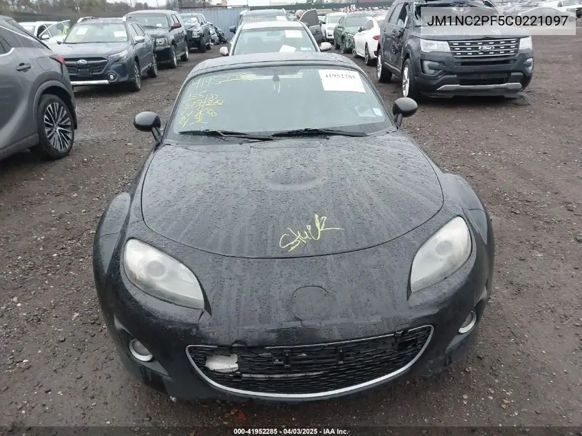 2012 Mazda Mx-5 Miata Grand Touring VIN: JM1NC2PF5C0221097 Lot: 41952285