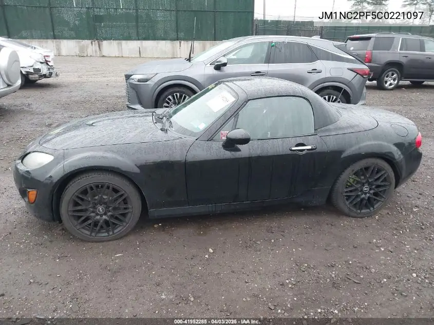 2012 Mazda Mx-5 Miata Grand Touring VIN: JM1NC2PF5C0221097 Lot: 41952285