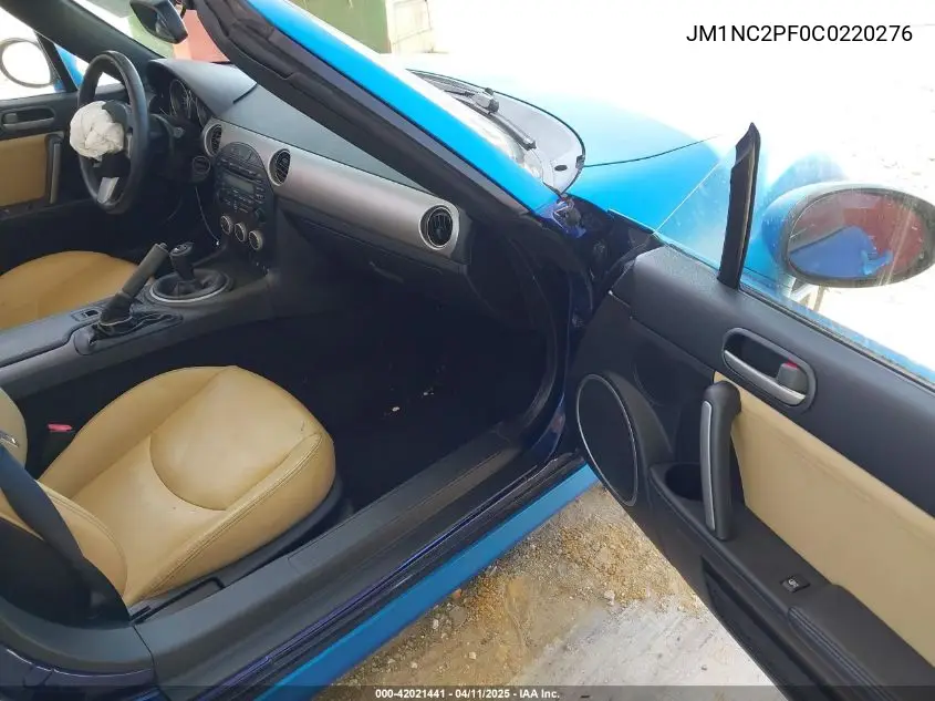 2012 Mazda Mx-5 Miata Grand Touring VIN: JM1NC2PF0C0220276 Lot: 42021441
