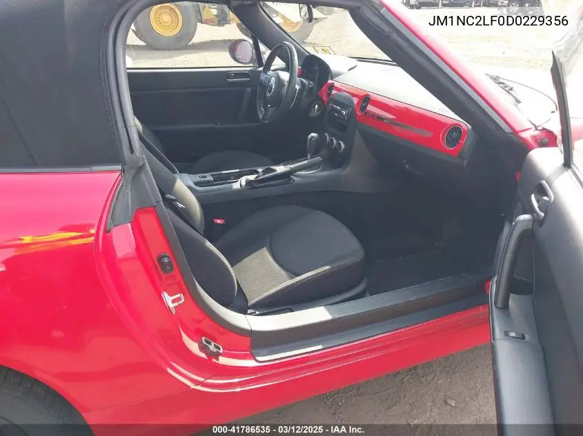 2013 Mazda Mx-5 Miata Club VIN: JM1NC2LF0D0229356 Lot: 41786535