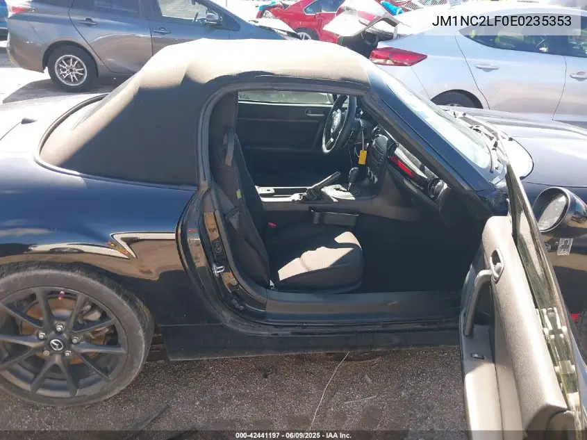 2014 Mazda Mx-5 Miata Club VIN: JM1NC2LF0E0235353 Lot: 42441197
