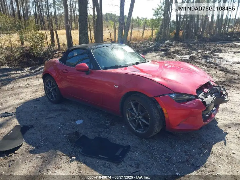 2016 Mazda Mx-5 Miata Grand Touring VIN: JM1NDAD75G0108485 Lot: 41849074