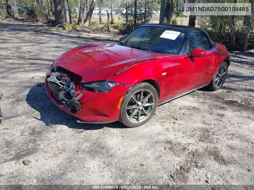 2016 Mazda Mx-5 Miata Grand Touring VIN: JM1NDAD75G0108485 Lot: 41849074