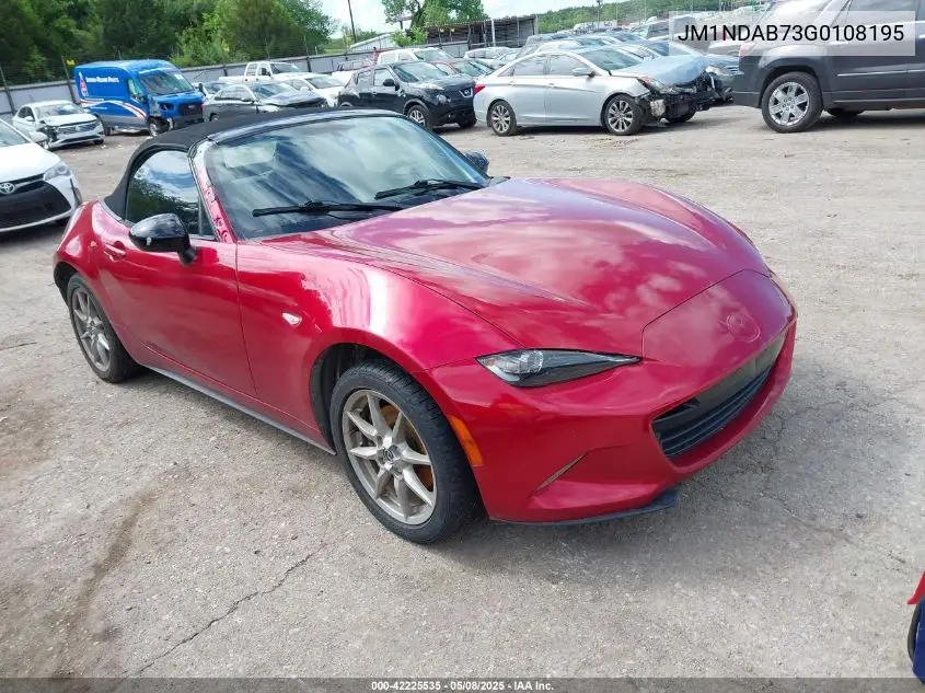 2016 Mazda Mx-5 Miata Sport VIN: JM1NDAB73G0108195 Lot: 42225535