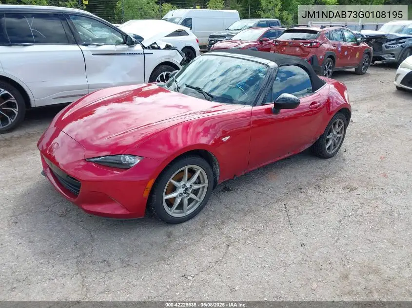 2016 Mazda Mx-5 Miata Sport VIN: JM1NDAB73G0108195 Lot: 42225535