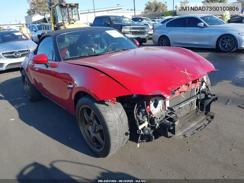 2016 Mazda Mx-5 Miata Grand Touring VIN: JM1NDAD73G0100806 Lot: 42531854