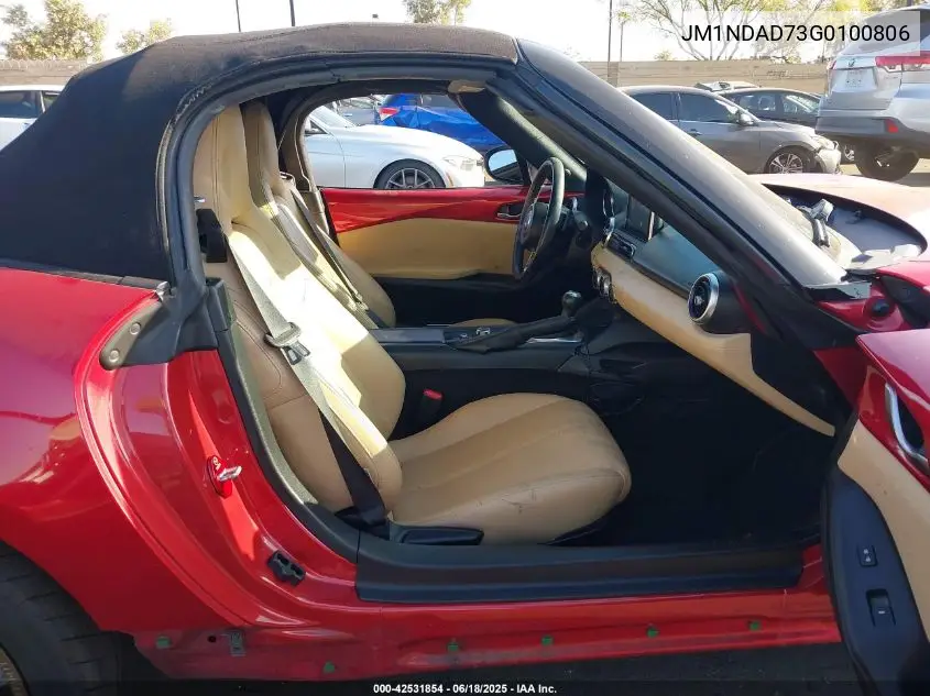 2016 Mazda Mx-5 Miata Grand Touring VIN: JM1NDAD73G0100806 Lot: 42531854