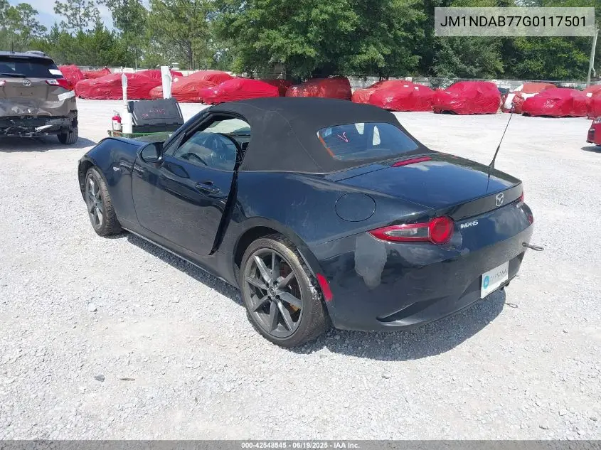 2016 Mazda Mx-5 Miata Sport VIN: JM1NDAB77G0117501 Lot: 42548545