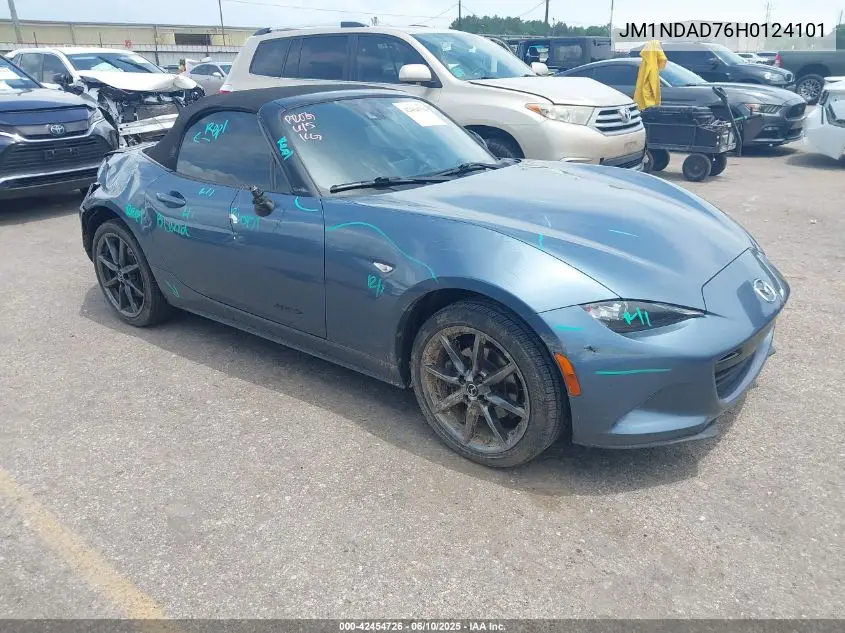 2017 Mazda Mx-5 Miata Grand Touring VIN: JM1NDAD76H0124101 Lot: 42454726