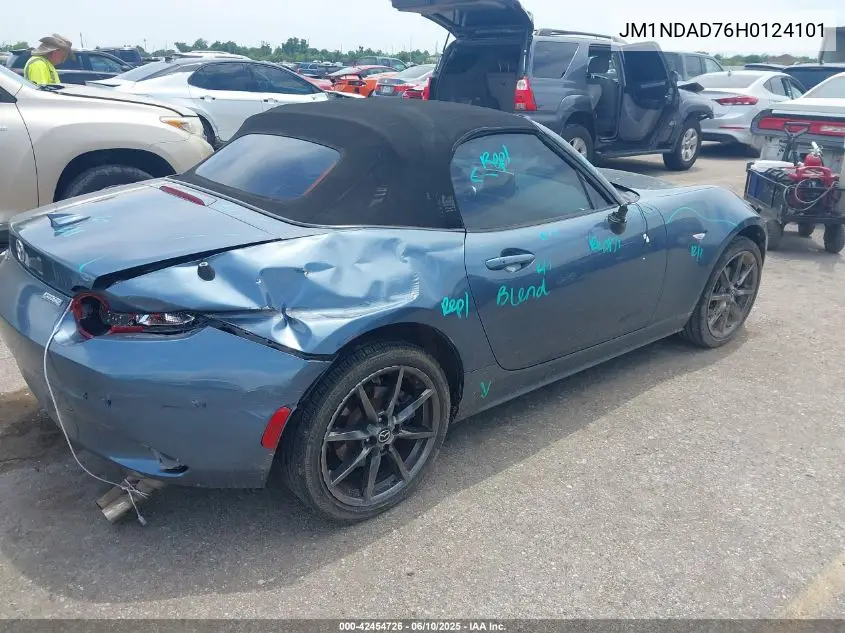 2017 Mazda Mx-5 Miata Grand Touring VIN: JM1NDAD76H0124101 Lot: 42454726