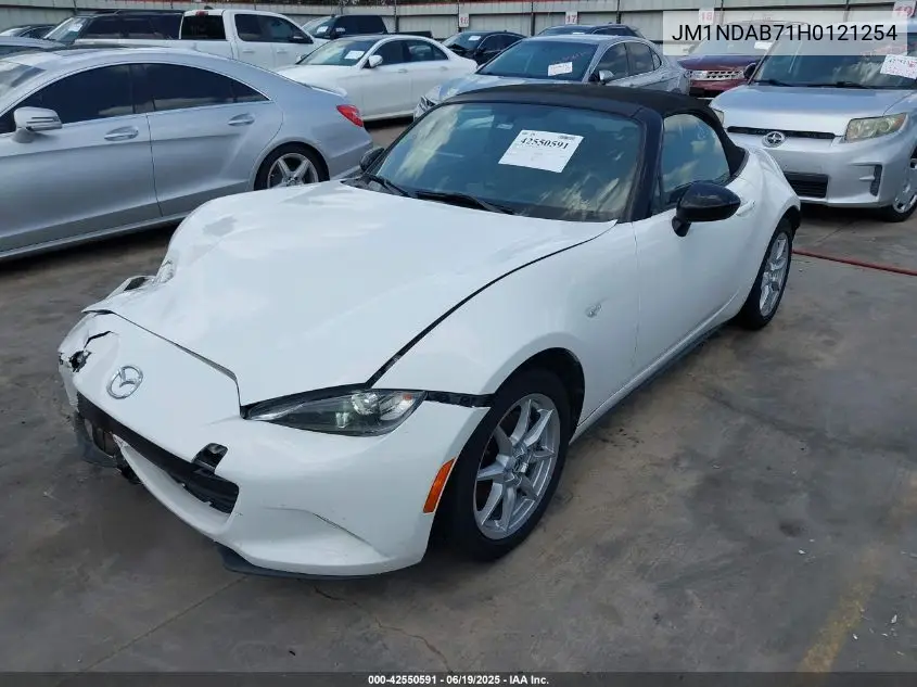 2017 Mazda Mx-5 Miata Sport VIN: JM1NDAB71H0121254 Lot: 42550591
