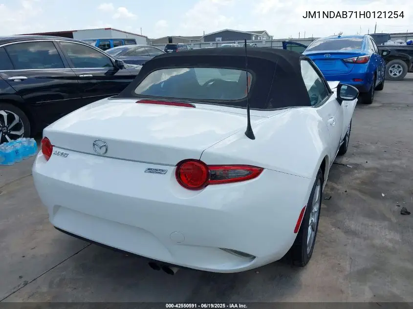 2017 Mazda Mx-5 Miata Sport VIN: JM1NDAB71H0121254 Lot: 42550591