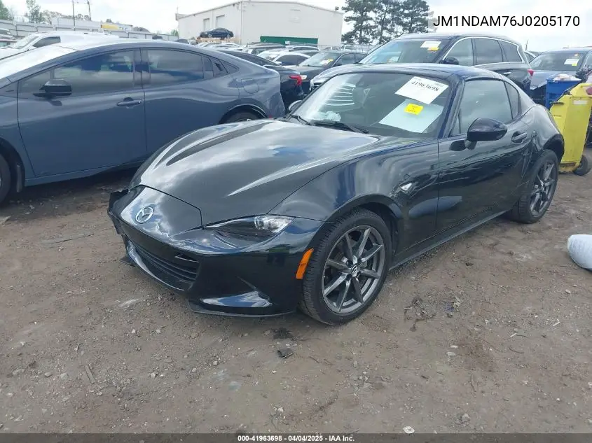 2018 Mazda Mx-5 Miata Rf Grand Touring VIN: JM1NDAM76J0205170 Lot: 41963698