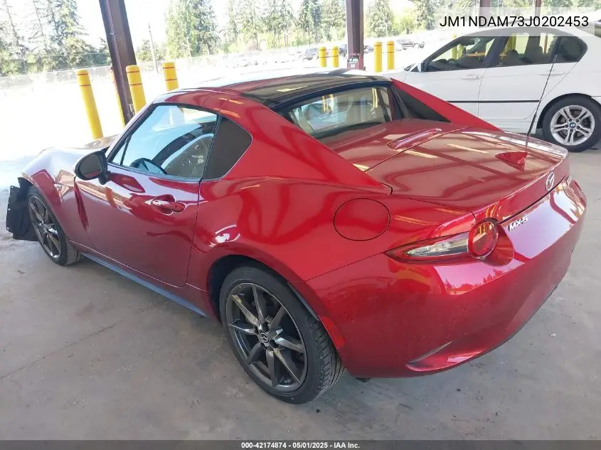 2018 Mazda Mx-5 Miata Rf Grand Touring VIN: JM1NDAM73J0202453 Lot: 42174874