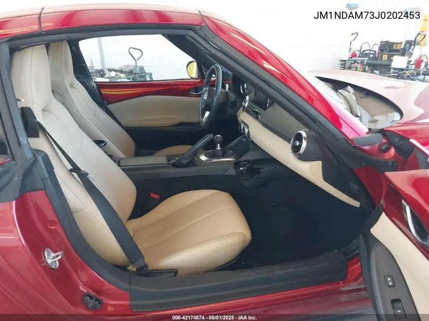 2018 Mazda Mx-5 Miata Rf Grand Touring VIN: JM1NDAM73J0202453 Lot: 42174874