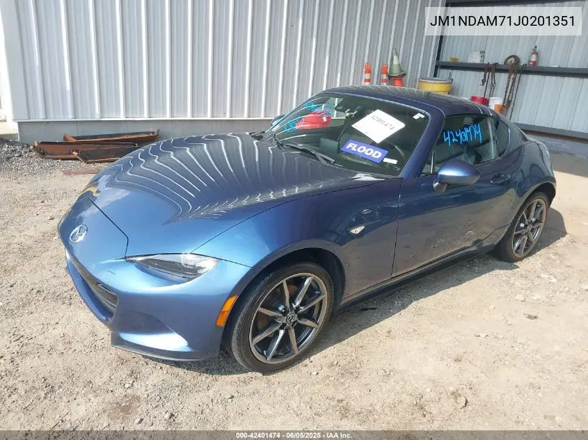 2018 Mazda Mx-5 Miata Rf Grand Touring VIN: JM1NDAM71J0201351 Lot: 42401474