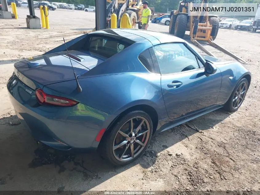 2018 Mazda Mx-5 Miata Rf Grand Touring VIN: JM1NDAM71J0201351 Lot: 42401474